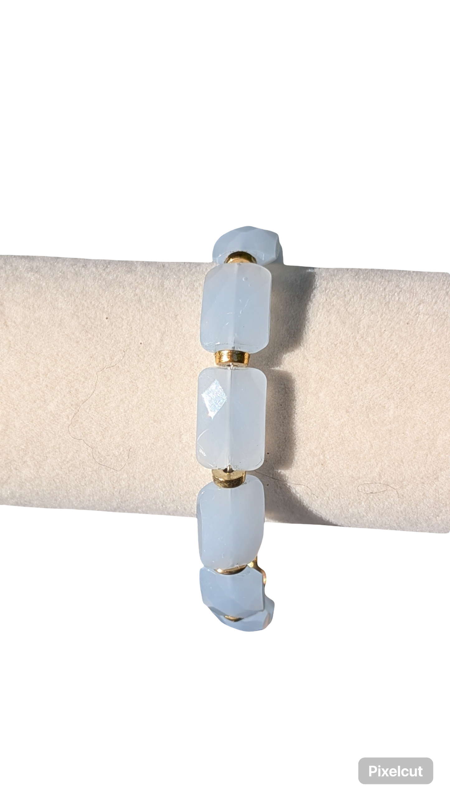 Blue Chalcedony Bracelest