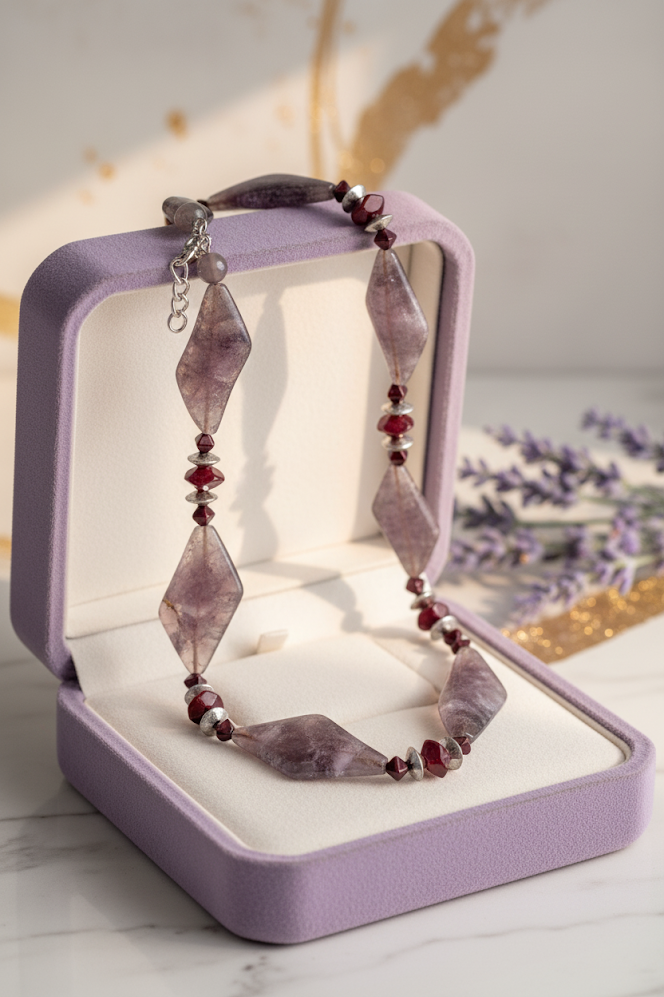 Modern Geometric Necklace