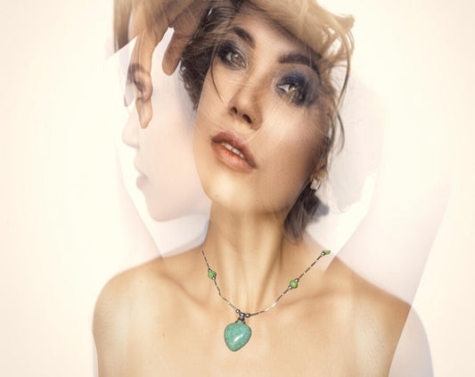 Perfume Bottle Necklace